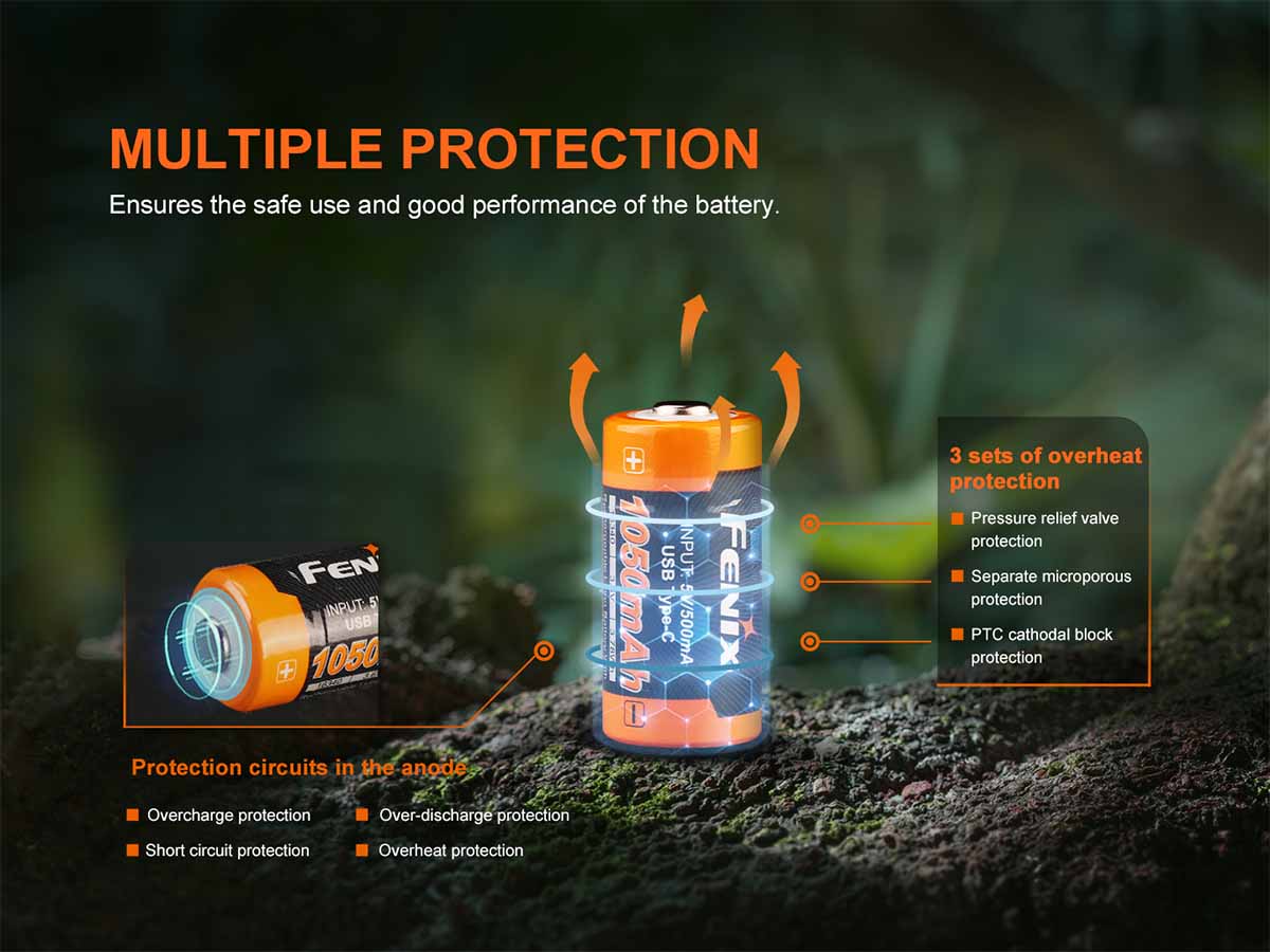 Fenix ARB-L16-1050UP Rechargeable Battery - Image 6