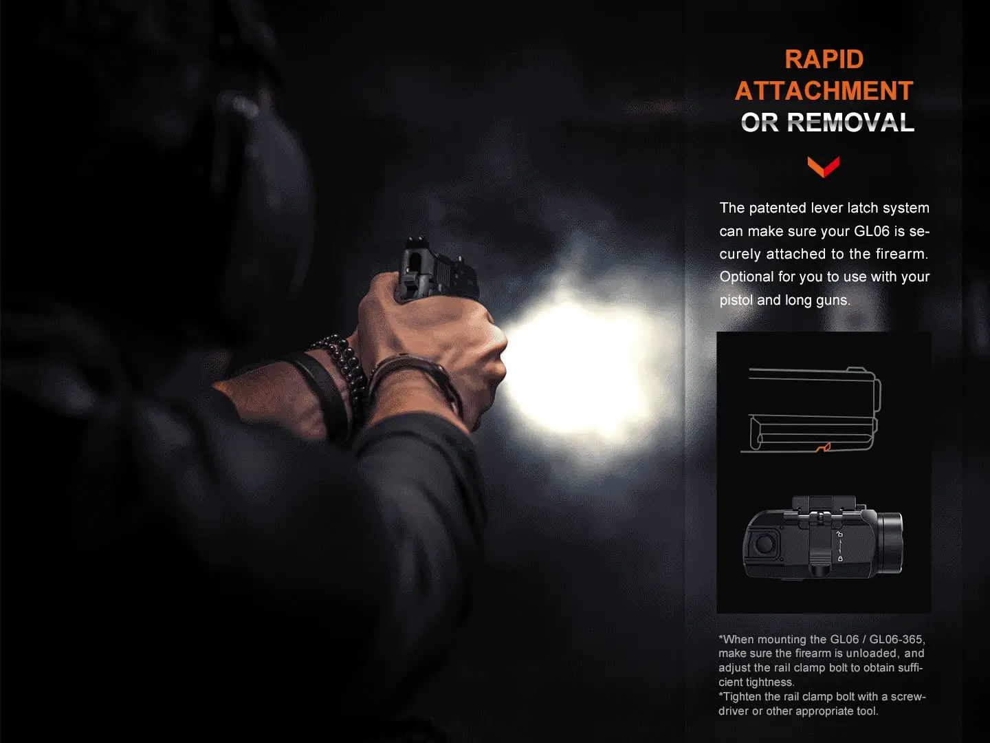 Fenix GL06 Compact Weapon Light - Image 11