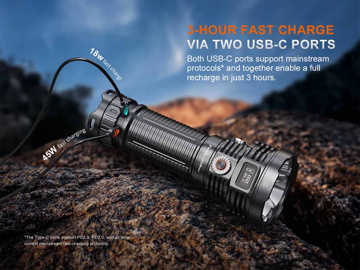 Fenix LR50R V2.0 Flashlight - 18000 Lumens - Image 14