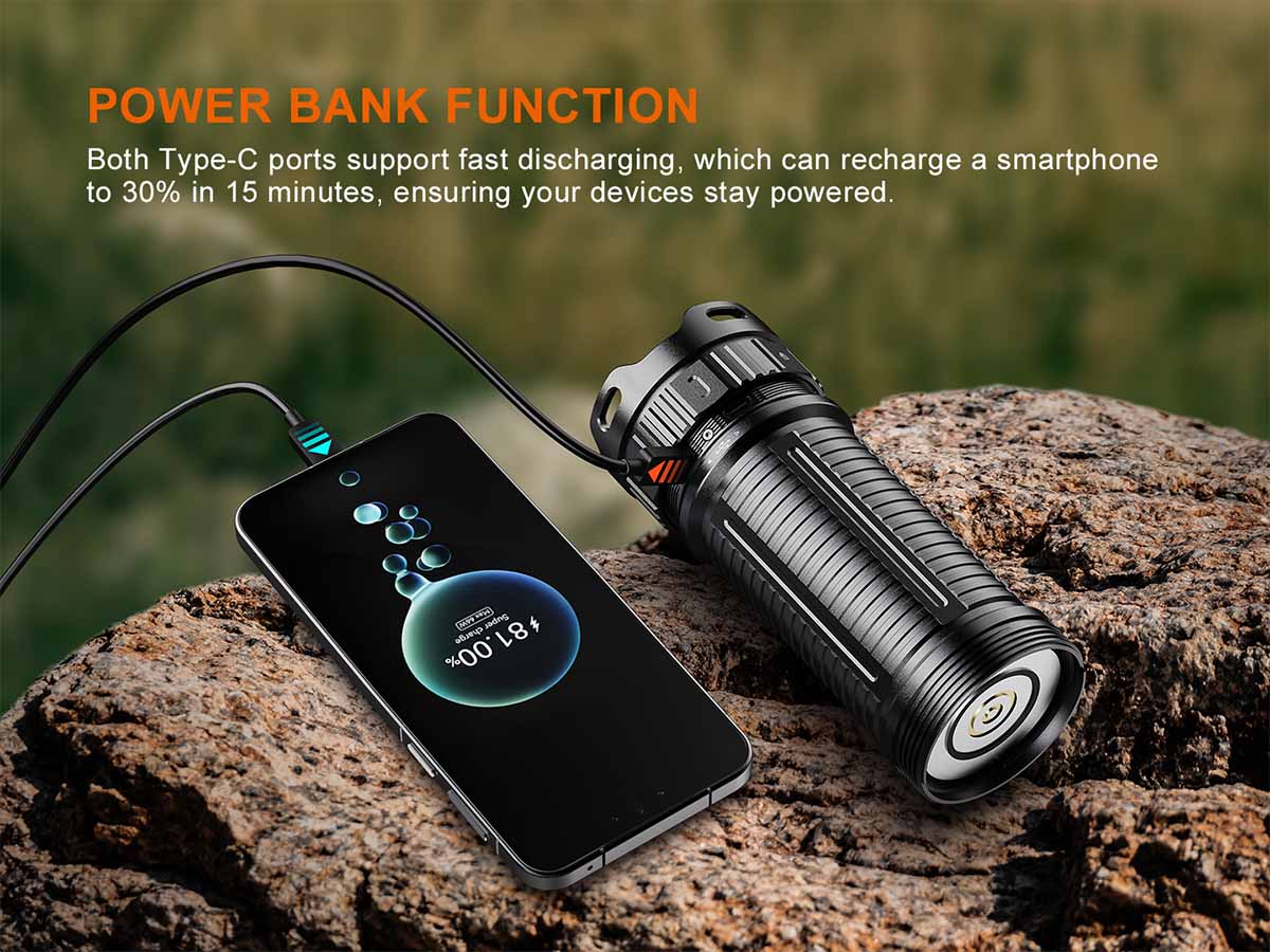 Fenix LR50R V2.0 Flashlight - 18000 Lumens - Image 15
