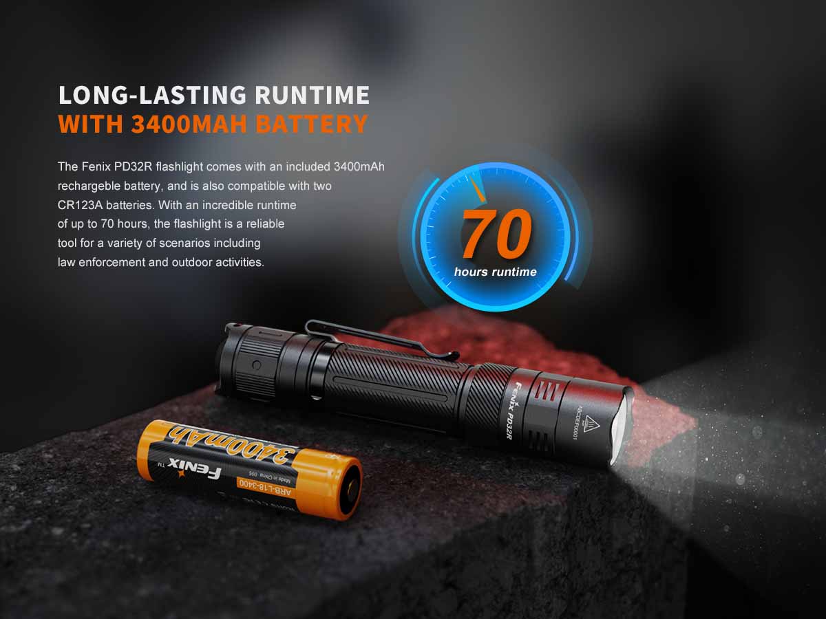 Fenix PD32R Rechargeable Flashlight - Image 10