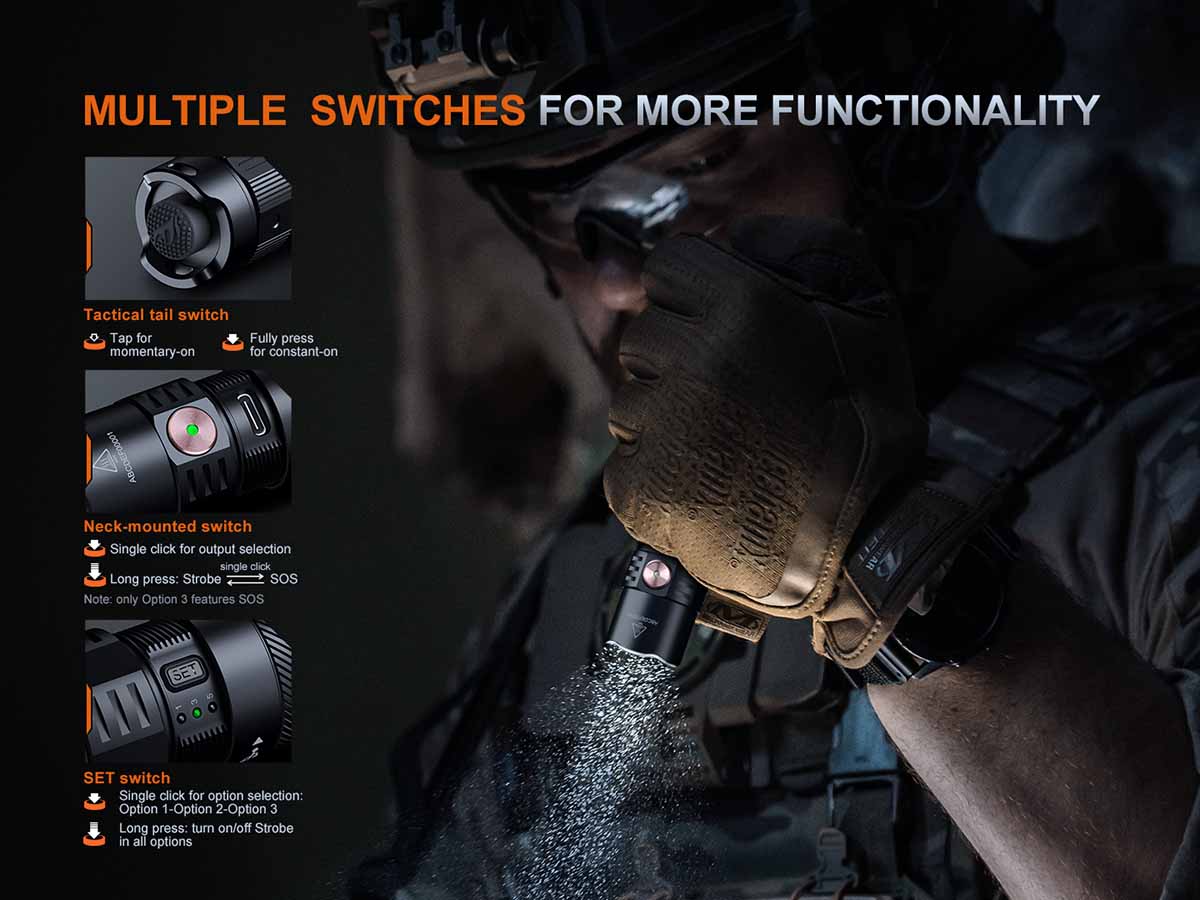 Fenix PD35R ACE Flashlight - Image 9