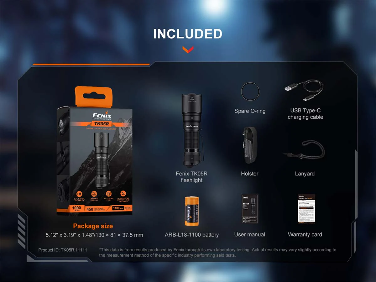 Fenix TK05R Long-Distance EDC Flashlight - Image 18