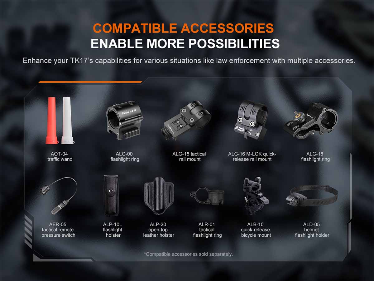 Fenix TK17 Tactical Flashlight - Image 16