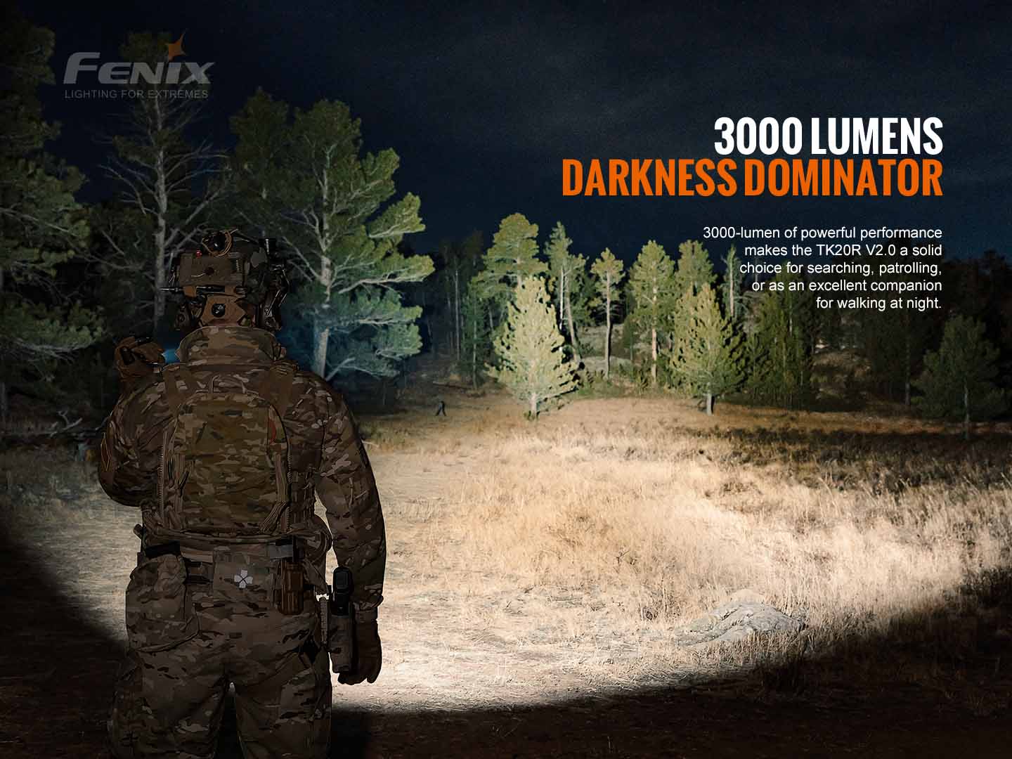 Fenix TK20R V2.0 Rechargeable Tac Flashlight with T5 Pen - Image 6